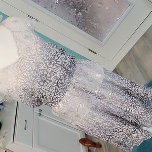 Whit House Black Market 2 peice Ombre dress